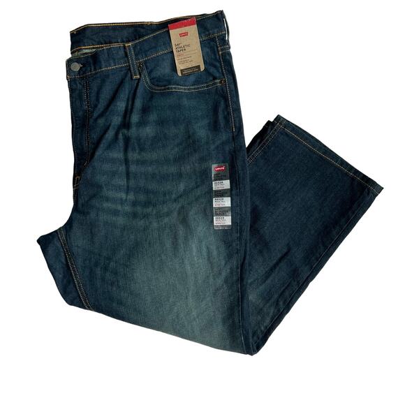 Levi’s 541 Authentic Taper Stretch men’s medium wash jeans - Picture 2 of 13